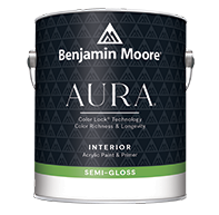 Aura® Waterborne Interior Paint - Semi-Gloss Finish N528